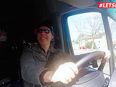 Big Tits Milf Hitchhiker Gets Picked Up And Fucked Hard - Curly Hair