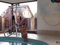 Rich Chick Madelina Has Lack Of Coitus And Black