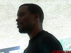 Busty Babe August Fucks Monster Bbc After Poolside Blowjob