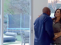 Goddess Milf Destroyed Before Interracial Facial With Lisa Ann