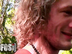 Brick Danger And Ava Harper - Tiny Redhead Takes Dick In Park