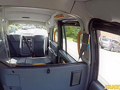 Candy Banks - Petite Blonde Fucked By A Taxi Driver