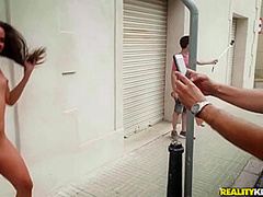 Shameless Young Couple Make Impassioned Love In Public Place - Jordi El Nino Polla And Amirah Adara