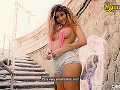 Chica S And Venus Afrodita - Perfect Butt Colombiana Cumming Hard In Public