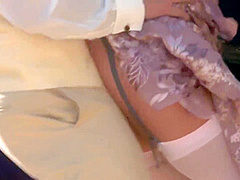 Four Busty Milfs In High Heels Get Fucked By 4 Men In Outdoor Orgy