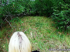Fit XXX Sandy in Naughty Fuck Date For Harleen Van Hynten In A Public Park