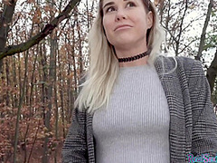 European babe pickedup for blowjob and pussyfucking