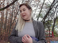 European babe pickedup for blowjob and pussyfucking