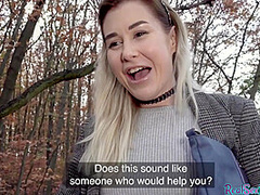 European babe pickedup for blowjob and pussyfucking