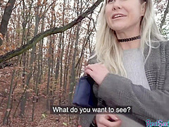 European babe pickedup for blowjob and pussyfucking