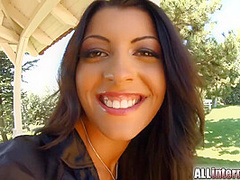 Teen Girl Gets Her First Creampie After Outdoor