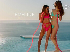 Alberto Blanco, Emelie Crystal And Eveline Dellai - Two Young Girls Have An Orgasm During Group Sex With One Guy