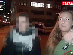 Booty Busty Milf Loves To Ride Cock In German Taxi With Pornfighter Long John