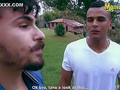 Hot Latina Mansion Backyard Fucking And Sucking