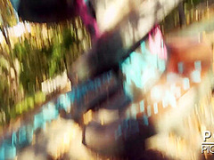 Rubina & Andy Star in Needy Old German Milf Rubina Fucked In Public - KINK