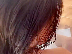 Little Caprice And Marcello Bravo - Pov Brunette Sucks Cock And Jumps On It Wet Pussy To Orgasm