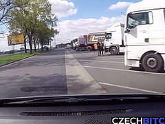 Lovely Whore Gets Fucked In Car