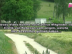 Car Blowjob And Outdoor Sex With Redhead German Teen