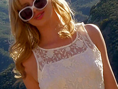 Mouth-watering Naked Teen Showing Young Tight Pussy