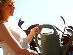 Mouth-watering Naked Teen Showing Young Tight Pussy