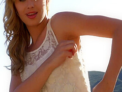 Mouth-watering Naked Teen Showing Young Tight Pussy