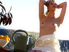 Mouth-watering Naked Teen Showing Young Tight Pussy