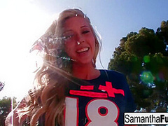 Samantha Saints Bj Leads To A Creampie!