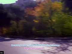 A Pick-up Artist In Nature Took Off A Beauty And, Having Pulled Off He