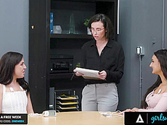 GIRLSWAY Eliza Ibarra Is Always Willing For Lesbian Studies