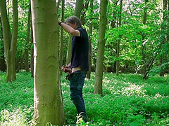 Christie Starr And Tattooed Teen In Sexy Banged In The Forest