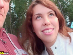 Iva Zan In Horny Sex Lovers Have Fun In The Fresh Air