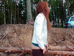 Iva Zan In Horny Sex Lovers Have Fun In The Fresh Air