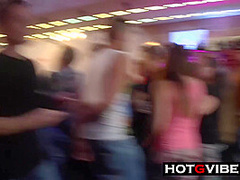 Brunette Made A Big Scene At The Conference