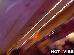 Brunette Made A Big Scene At The Conference