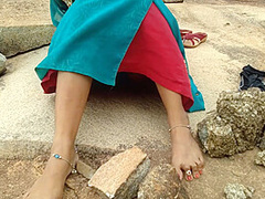 Outdoor Risky Public Sex With Wife On Forest Saree Fuck Queensonali