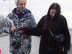 Slender Teen Enticed Into Sensual Sex With Hot Photographer