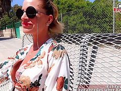 German Tourist Girl Pick Up In Holiday For Porn