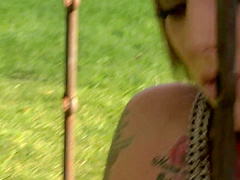 Jules Bart & Lauren in Girl In The Cage - KINK