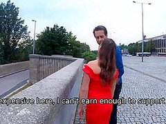 Sereyna Gomez - Smart Hunter Pays Mans Bills And In Return Fucks