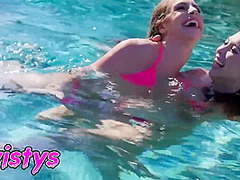 Petite Small Tit Babes Have Fun In The - Riley Reid And Kimmy Granger