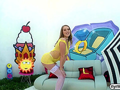 Petite Blonde Pummeled By A Bbc With Cadence Lux