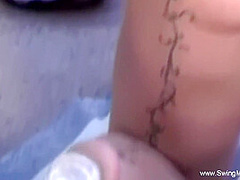 Cuckold The Swinger Husband Fucking Deep Moment