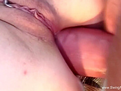 Cuckold The Swinger Husband Fucking Deep Moment
