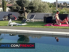 Sex Around The Pool In A Swinger House