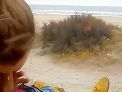 Pipe Et Baise Dans Les Dunes