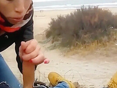 Pipe Et Baise Dans Les Dunes