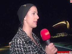 Passers-by From The Street To Public Sex Picked Up By German Porn Slut