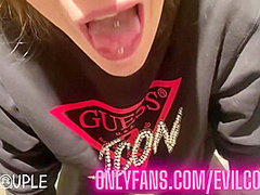 Blowjob In Public Toilet With Cum In Mouth By Amateur Couple