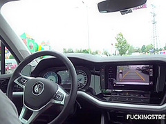 Russian Couple Fucking Outdoors