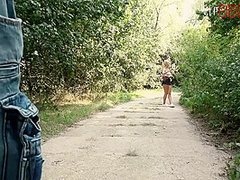 Czech Babe Squirts Getting Fucked In The Park With Daisy Lee
